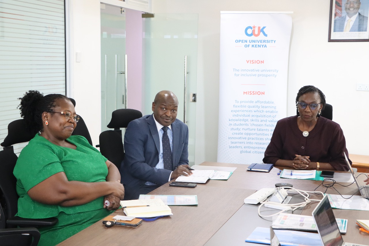 OUK, KRA EXPLORE PARTNERSHIP TO BOOST STAFF SKILLS AND PUBLIC TAX LITERACY